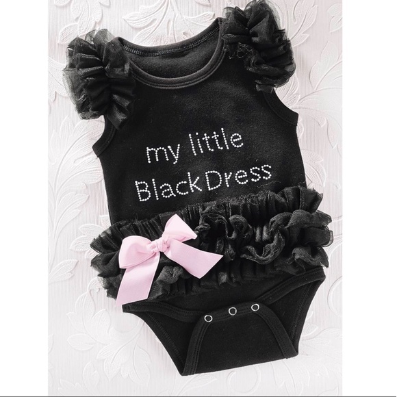 GANZ Other - My Little Black Dress Onesie 0-6 months